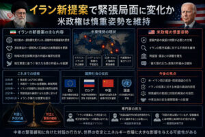 イラン新提案で緊張局面に変化か──米政権は慎重姿勢を維持