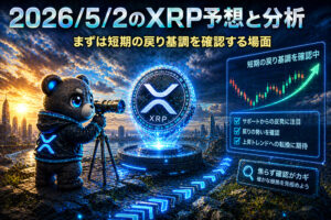 2026年5月2日のXRP予想とチャート分析｜今日の注目ポイント